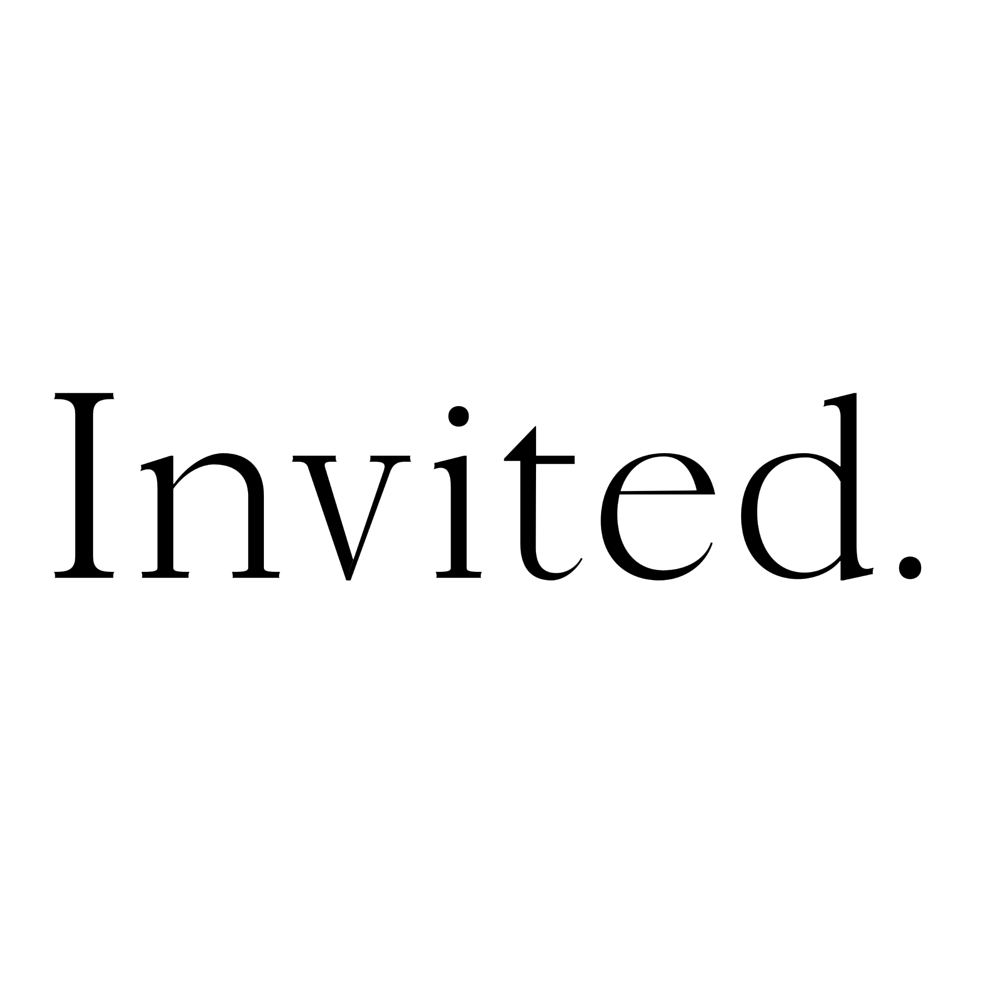 Invited Logo.